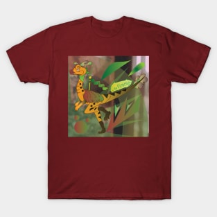 Gallimimus classic (in habitat) T-Shirt